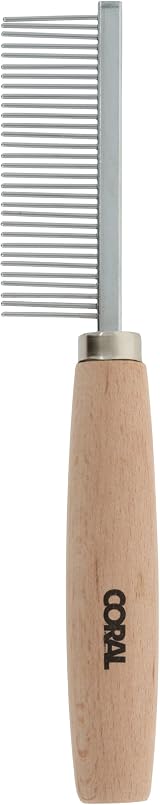 CORAL Paint Brush Cleaning Comb Beech Wood Decorators Tool Preserves Brushes view 2