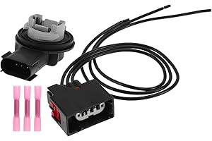 REPAIROCK 1 Set Turn Signal Light Socket Wiring for Dodge for Ram 1500 2500 3500 2009-2020 No.68226719AA Tail Lamp Bulb Pigtail Connector Harness