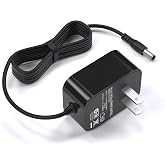 WUKUR 9V AC Adapter Compatible with Zoom AD-16 for G3 G3X G2Nu G2.1Nu G5 A3 MS-70CDR MS-100BT MS-50G G2 A2 B2 Effects Pedals