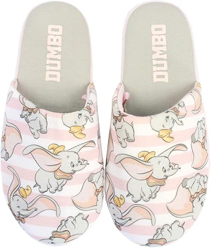 Amazon Co Jp ディズニー ダンボ レディース レディース ピンク スリップオン ハウススリッパ Us サイズ 40 M Eu カラー ピンク シューズ バッグ