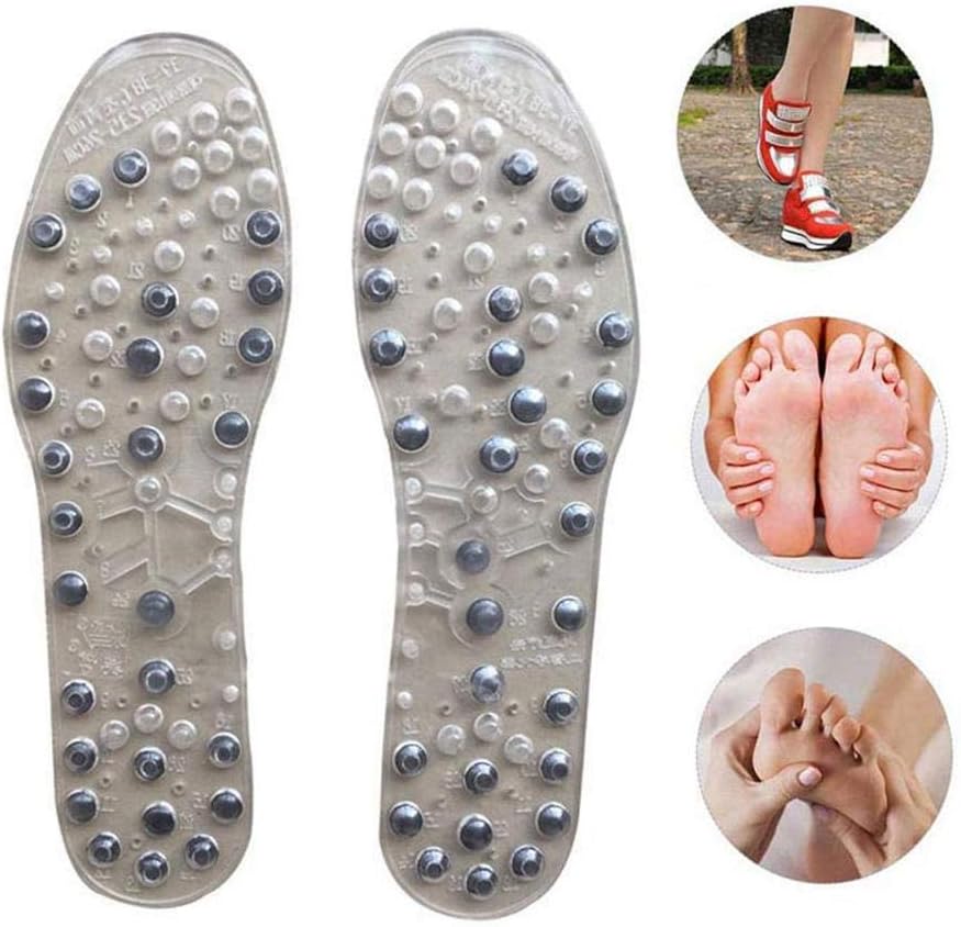 Massage Einlagen Herren - Stoßdämpfende Schuhsohlen Für Sport & Alltag