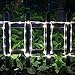 8 Modes Solar Rope Lights Outdoor String Lights 10Meter/33Foot 100LED 2400mah Capacity Battery Starry Fairy Lights Plus 3Meters/9.84Feet Wire for Indoor Outdoor Garden Patio Party Decorations White