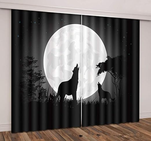 zkhome cortinas negras traseras