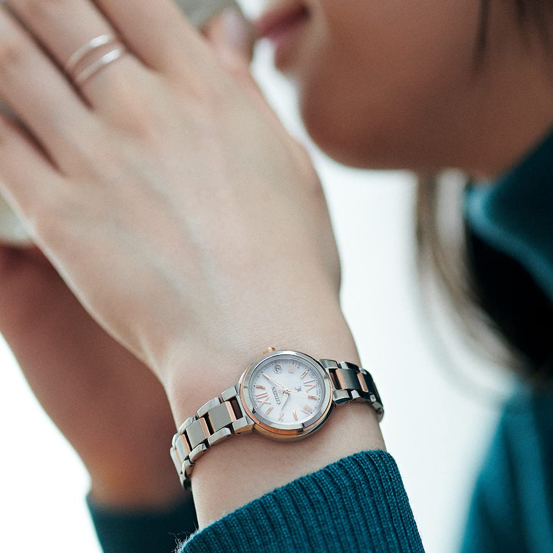 CITIZEN xC (Cross C) Women’s Eco-Drive Radio Controlled Watch, Available in a Variety of Colors, Water Resistant, Solar and Light Powered, Happy Flight Series, Basic Collection