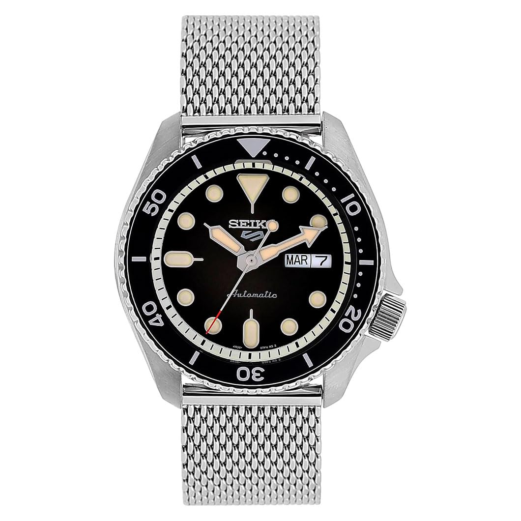 Seiko Japanese Automatic Analog Men's Watch with Stainless Steel Strap SRPD73K1