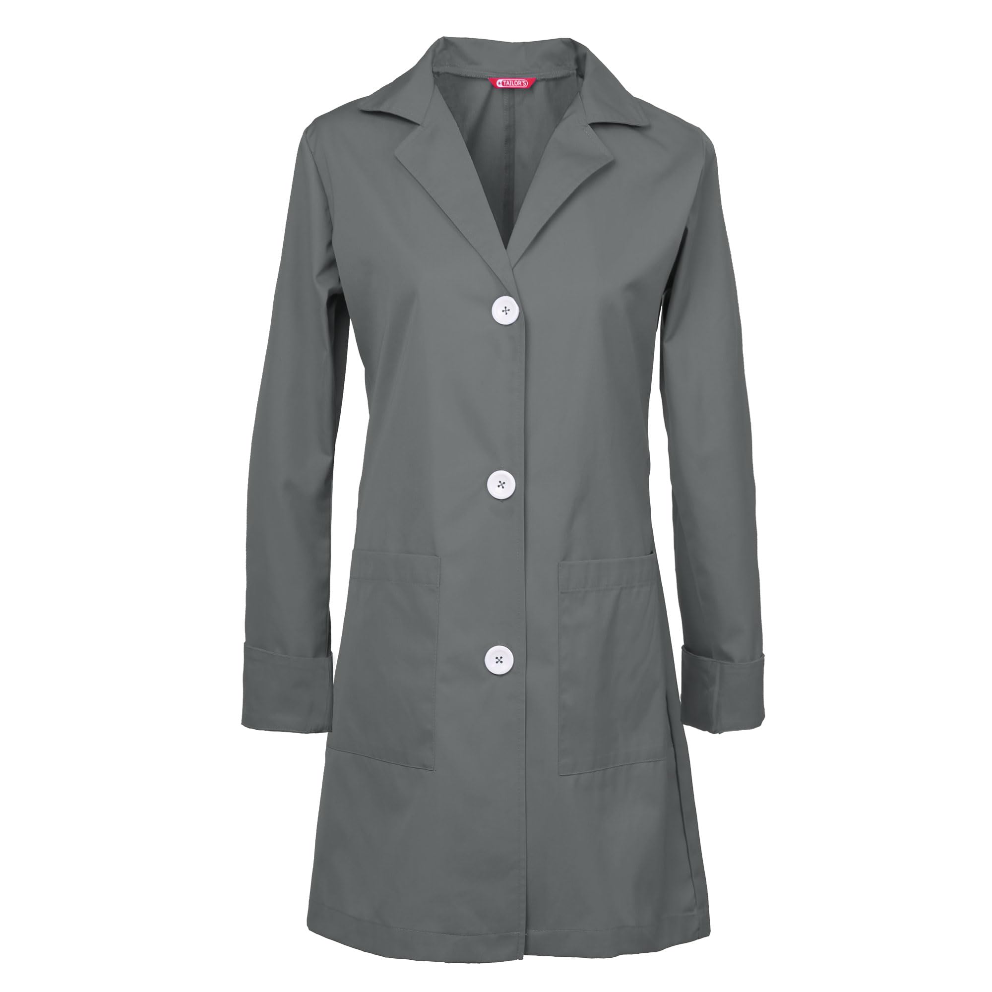 TAILOR'S Women's Lab Coat Grey
