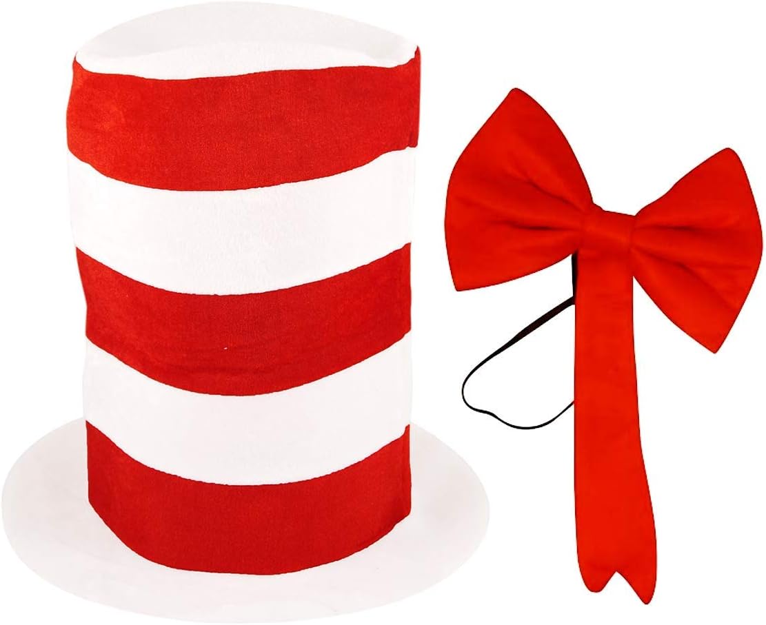 Mixed Children's Cat in the Hat Costume Kids Fancy Dress Outfit World Book Day Book Week