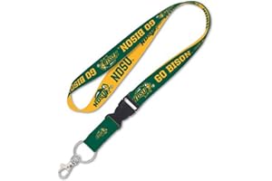 WinCraft North Dakota State NDSU Bison 1 Lanyard Id Holder, Slogan Edition