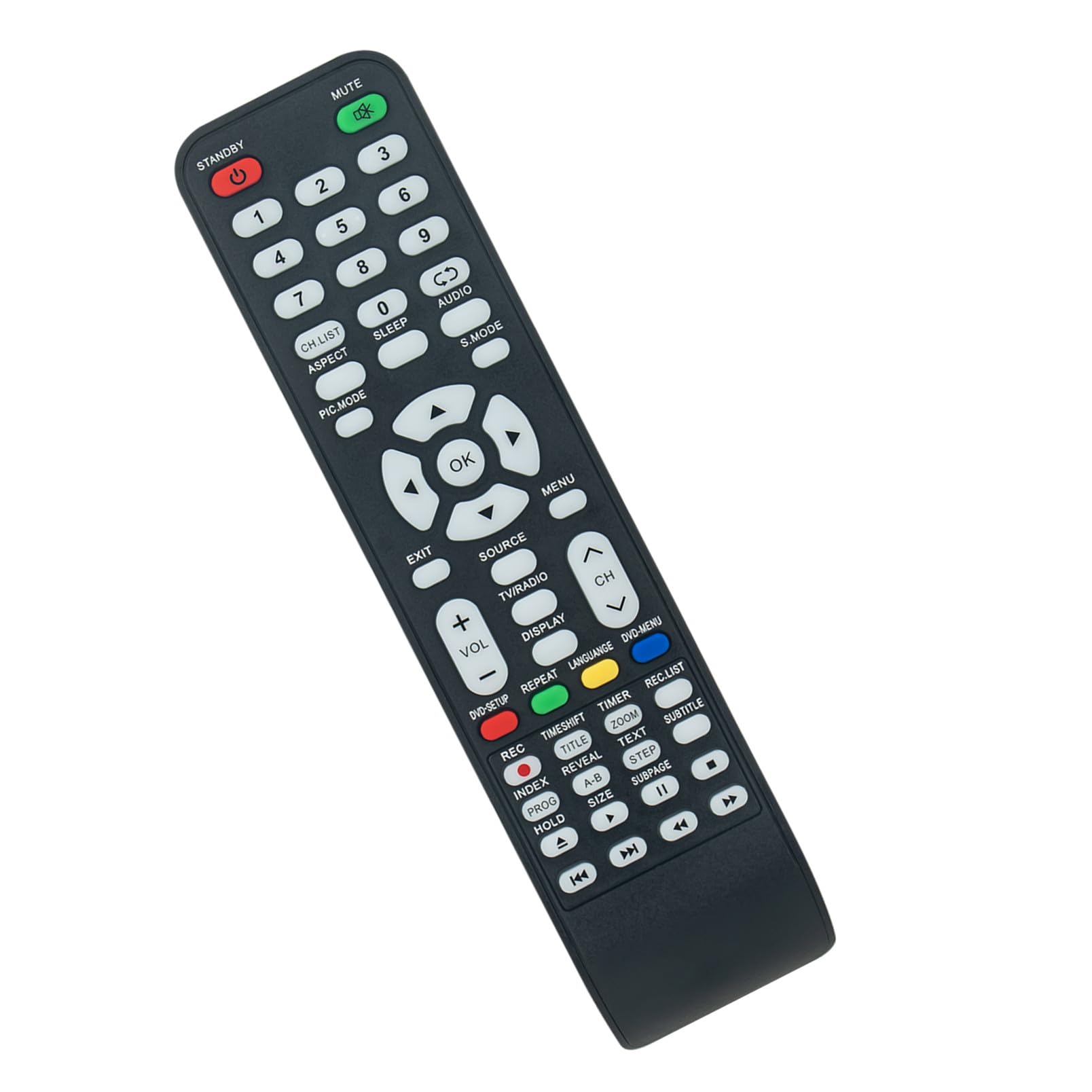 VINABTY Replace Infrared IR Remote Control Fit for Schneider TV LED32-SCP200H LED32-SCP250H