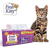 Fresh Kitty 15ct Super Thick Jumbo Drawstring Litter Box Liners