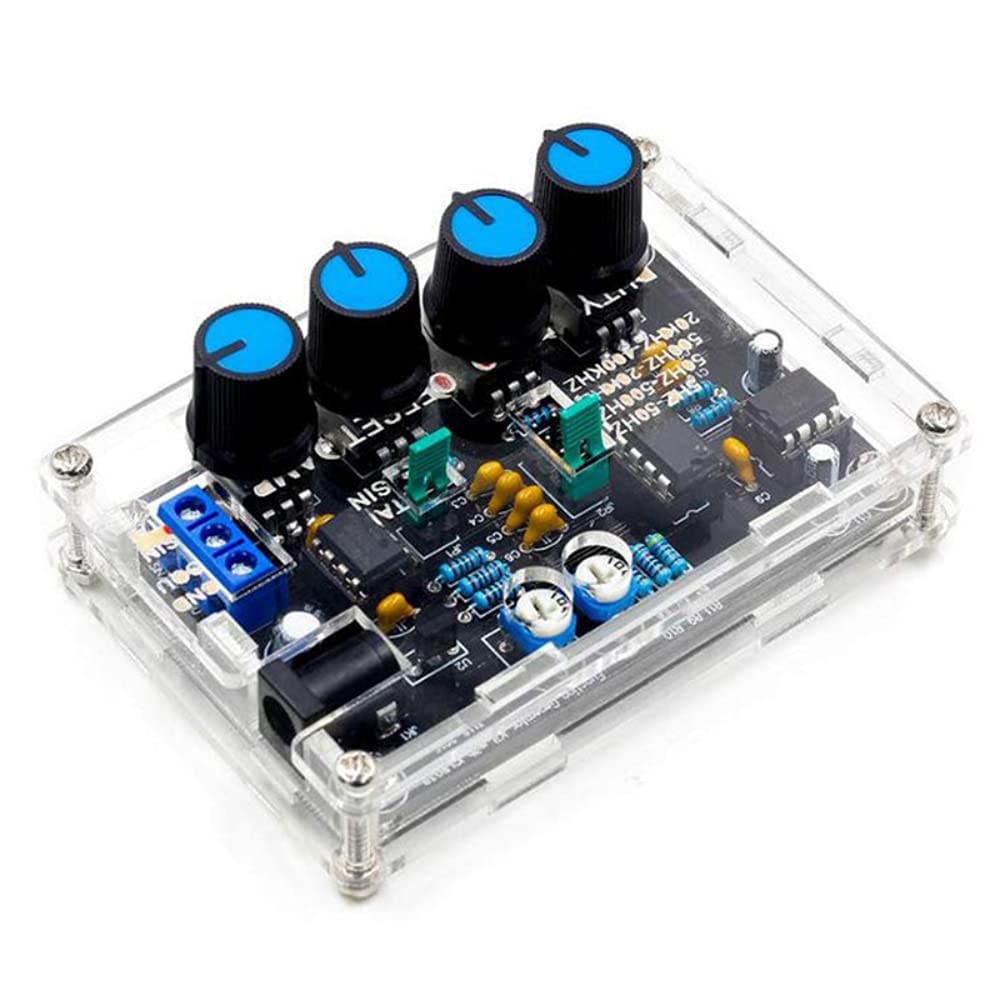DollaTek ICL8038 High Precision Signal Generator DIY Kit Sine Triangle Square Sawtooth Output 5Hz~400kHz Adjustable Frequency Amplitude