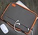 Hseok Laptop Sleeve 13-14 Inch Case Briefcase Compatible with MacBook Pro 14 inch M4/M3/M2/M1 All Model of 13.3 Inch Mac Air/Pro, XPS 13 14, Most Popular 13