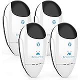 Bristarboy Ultrasonic Pest Repeller 4 Packs, Electronic Indoor Pest Repellent Plug in Pest Control for Basement, Warehouse, B