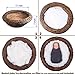 Sunmig Newborn Baby Wool Fluff Photo Props Merino Basket Stuffer Basket Filler Rug Photography Prop (Coffee)