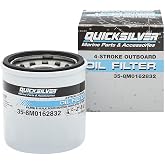 Quicksilver 8M0162832 Oil Filter for Select Mercury 9.9-30hp Outboards