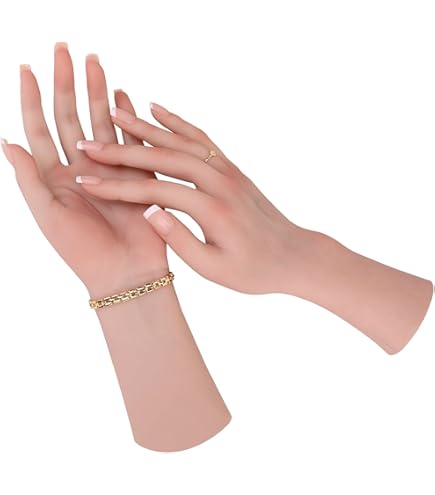 Colcolo Mannequin Hand Female Mannequin Hand Display Jewelry Organizer Nail Art Training White 1bd893f5 5b95 42f9 B9d1 9dc10733f050.df337c1c6785c9b410523977d1e251ef