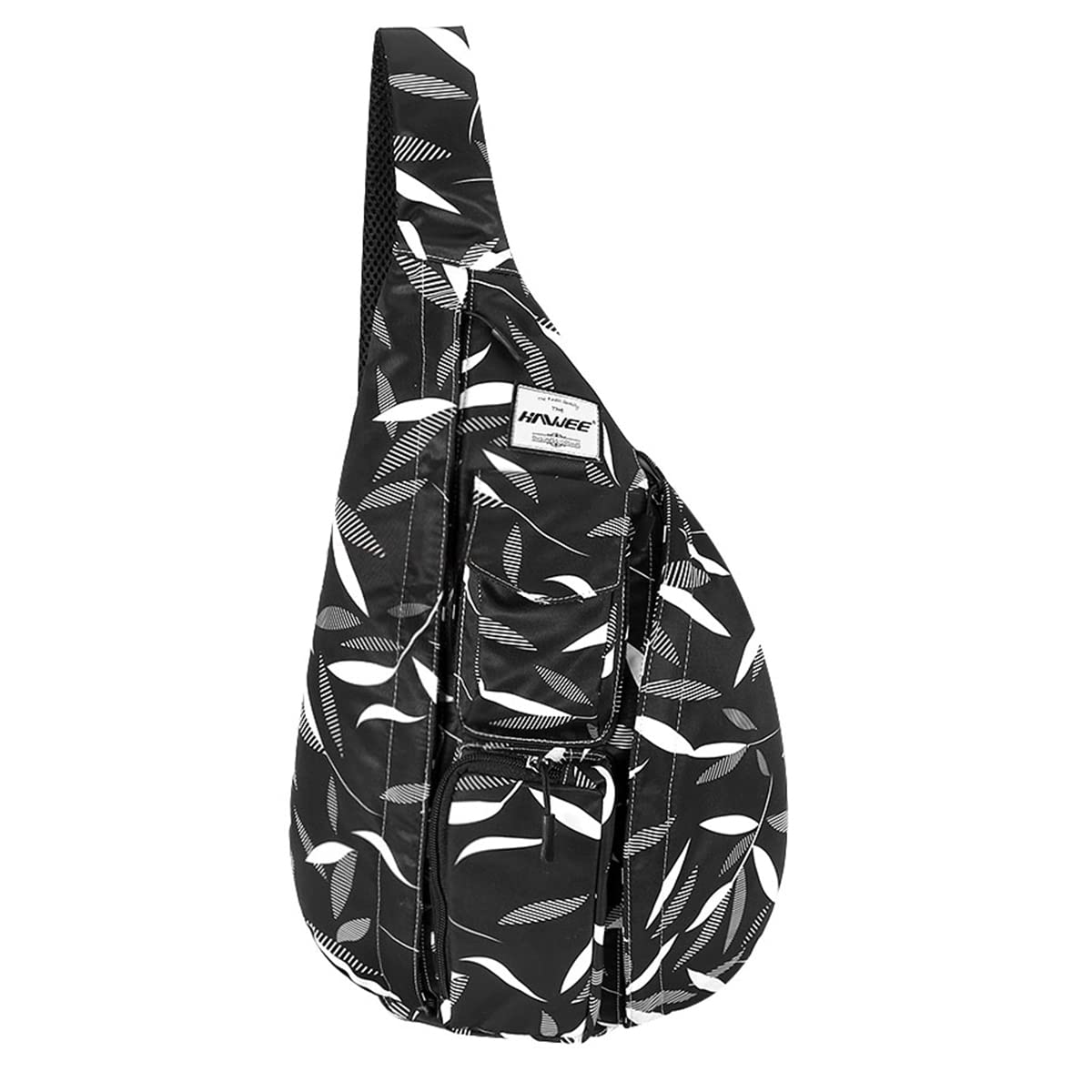 HAWEE Sport Sling Backpack Travel Chest Shoulder Bag Crossbody Daypack Casual for Men Women Teens Work Travel Study Outdoor Climbing Hiking Running