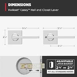 Kwikset Casey Interior Passage Door Handle, Lever