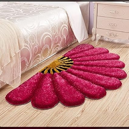 Jai Durga Home Furnishing Sunflower Bedside Runner - (24 x 48 inch)