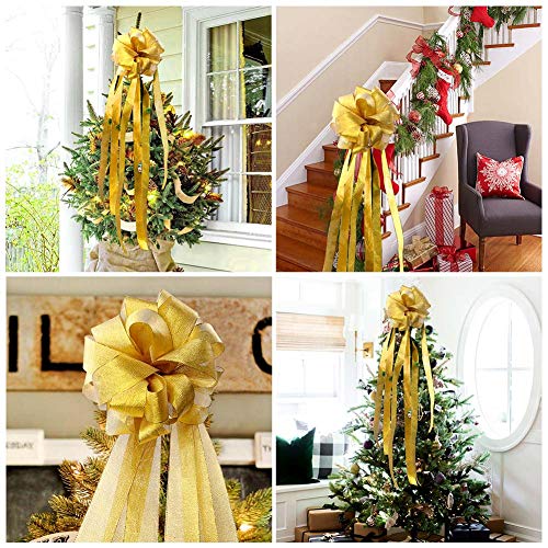 4 Wmbetter+Christmas+Streamer+Wreath+Bow+Decoration