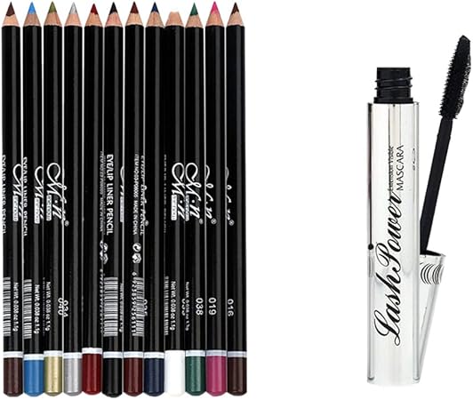 Amazon マスカラ アイライナー ロング カール 長持ち リップライナー アイライナー 多機能 便利 人気色 コスメセット プレゼント Kozeey マスカラ 通販