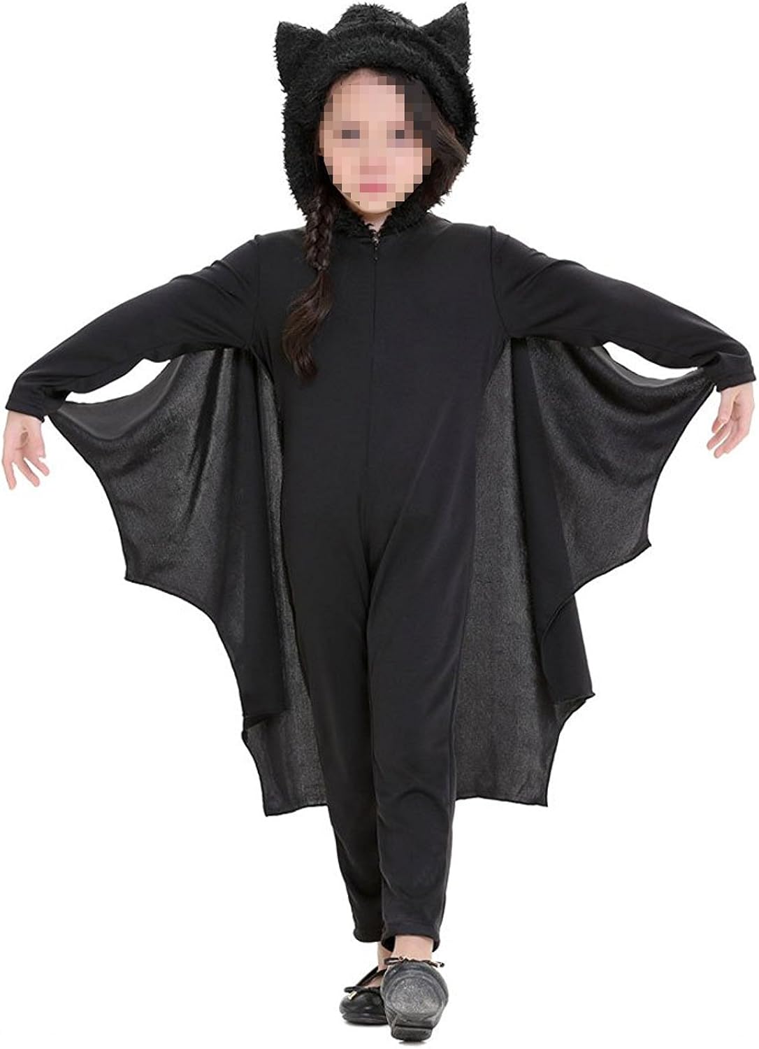 girls black jumpsuit