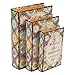 Book Safe â€“ 3-Pack Fake Hollow Books, Hollowed Out Decorative Faux Books with Secret Hidden Compartment Box for Storage â€“ Hide Jewelry, Money, Valuables, and More, Home Design