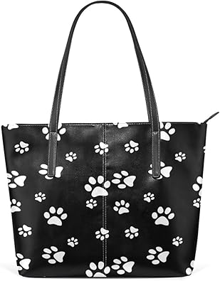 paw print tote bags