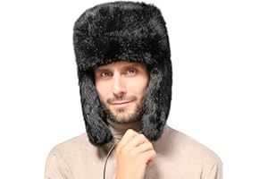Cool Winter Aviator Hat Men Trapper Hat Women Russia Hat Eskimo Earflap Ushanka Skiing Pilot Hooded Trooper Hat