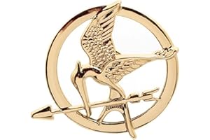 SAKESUKE The Katniss Everdeen Cosplay Prop Rep Mockingjay Pin Brooch Badge