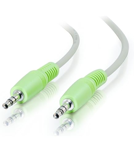 Avis ケーブル　3.5㎜ C2G 27411 3.5mm M/M Stereo Audio Cable, PC99 Color Coded (6