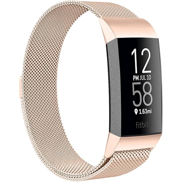 Amazon.com: Fitbit Charge 3 Fitness Activity Tracker, Rose