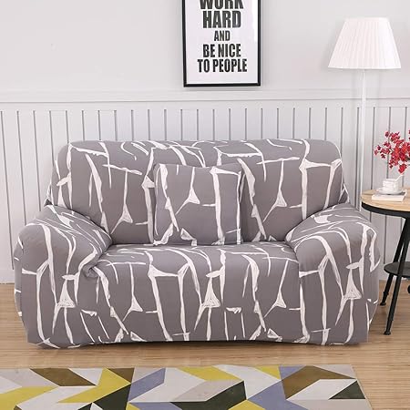 Hldsl Printed Sofa Covers Stretch Breathable Soil Resistant