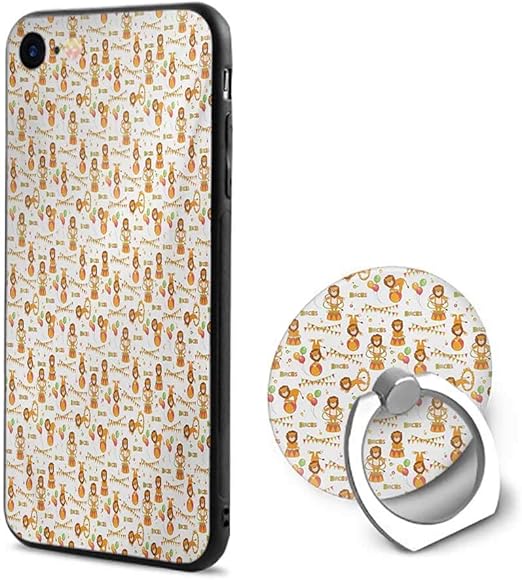 Amazon 赤ちゃん 子供の足跡模様 多くのトーンの抽象デザイン 幼児の足イラスト マルチカラー デザイン 携帯電話シェルリングブラケット Iphone 6 Iphone 6s ケース カバー 通販