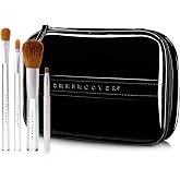 Sheer Cover Studio Ultimate Brush Kit Foundation, Lip, Concealer &amp; Contour Brushes FREE Case 5 Pieces