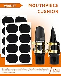 LMS Alto Saxophone Mouthpiece Kit with EVA Storage