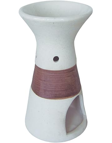 Laroom Quemador, Cerámica, Blanco,