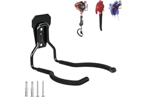GS Alderaul Garden Power Tool Hanger, Weed Wacker Holder, String Trimmer Hanger Bracket, Weed Wacker Hanger, Weed Trimmer Wall Mount, Weed Whip Hanger, Weed Eater Hangers for Garage Wall. (1pc)