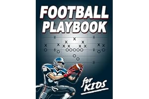 Football Playbook for Kids: Blank Football Field Diagram Notebook. The Football Play Making Book for Gifted Play Makers.