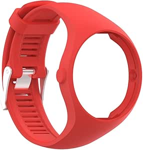 squarex Correa de Repuesto de Silicona Suave para Reloj de Pulsera Polar M200 Fitness