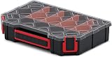 Kistenberg Tager 30 Tool Organiser Box 4 Removable Compartments Transparent Lid view 1