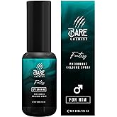 Bare Chemist Fantasy Pheromone Cologne for Him - [Long Lasting Formula] Pheromone Perfume Cologne for Men 1oz. - Blackcurrant, Pinapple, Bergamot