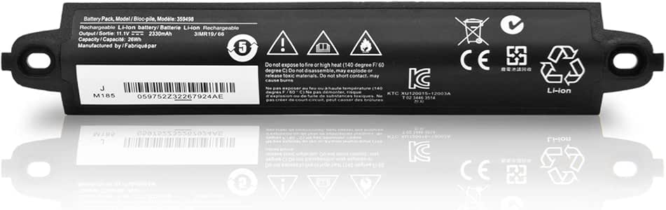 Shentec 11.1V 2600mAh 359495 Battery for Bose SoundLink III