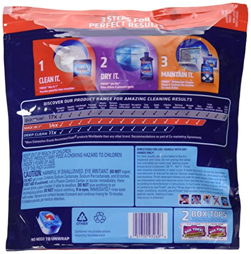 1 Finish+Dishwasher+Detergent+Powerball+Dishwashing