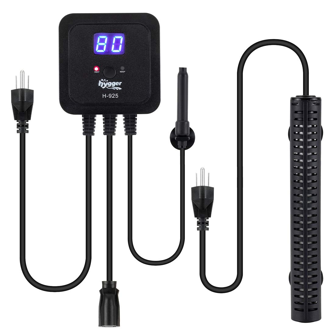 Hygger 300 Watt Aquarium Heater with Digital Temperature Controller