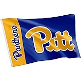 Desert Cactus University of Pittsburgh Flag Panthers Pitt Banners 100% Polyester Indoor Outdoor 3x5 feet Flags (Team Name)