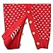ZOEREA Unisex Newborn Baby Overall Long Sleeve Christmas Sweaters Coat Deer (Label 60/Age 1-4 Months, Red)