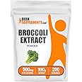 BulkSupplements.com Broccoli Extract Powder - from Broccoli Sprouts, Sulforaphane Supplement - Vegan & Gluten Free, 500mg per Serving, 100g (3.5 oz) (Pack of 1)