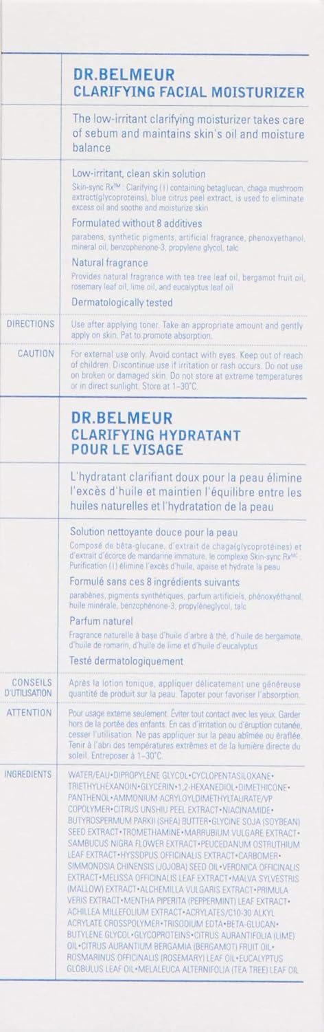 dr belmeur moisturiser