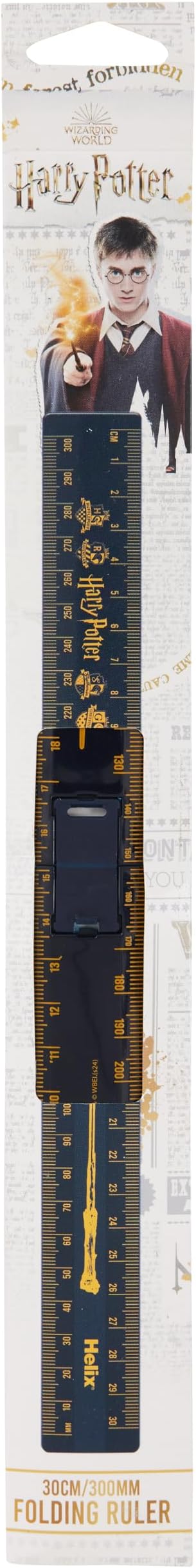 Maped Helix Harry Potter 30cm Folding Ruler Hogwarts Design